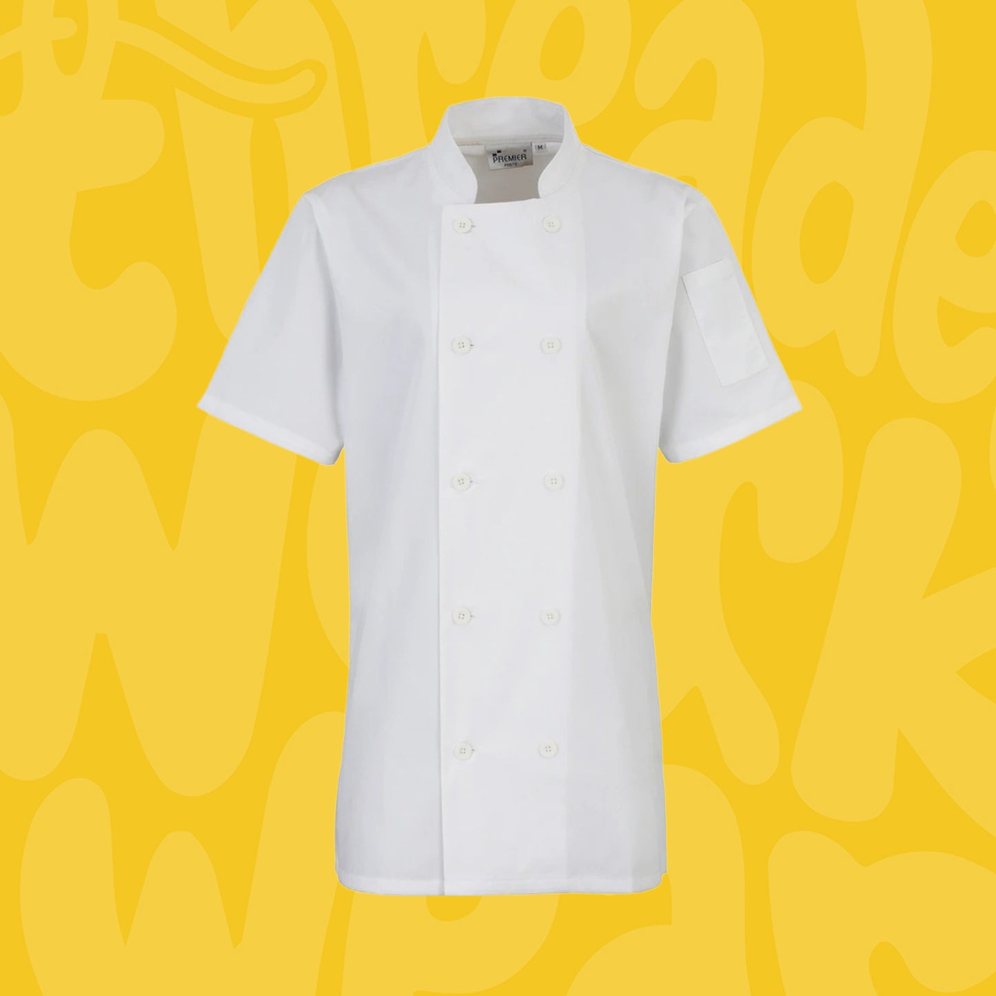 Short Sleeved Womens Chefs Jacket