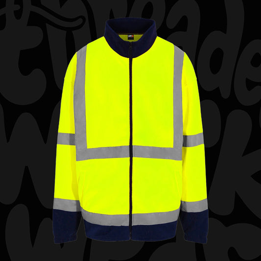 High Vis Full Zip Fleece Jacket