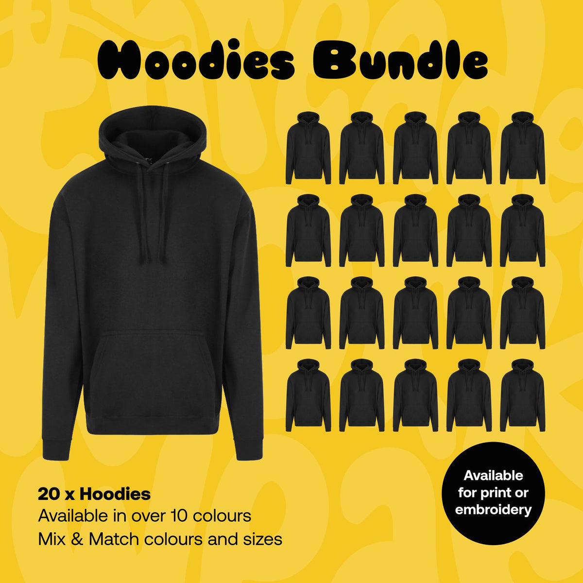 20 Hoodie Bundle